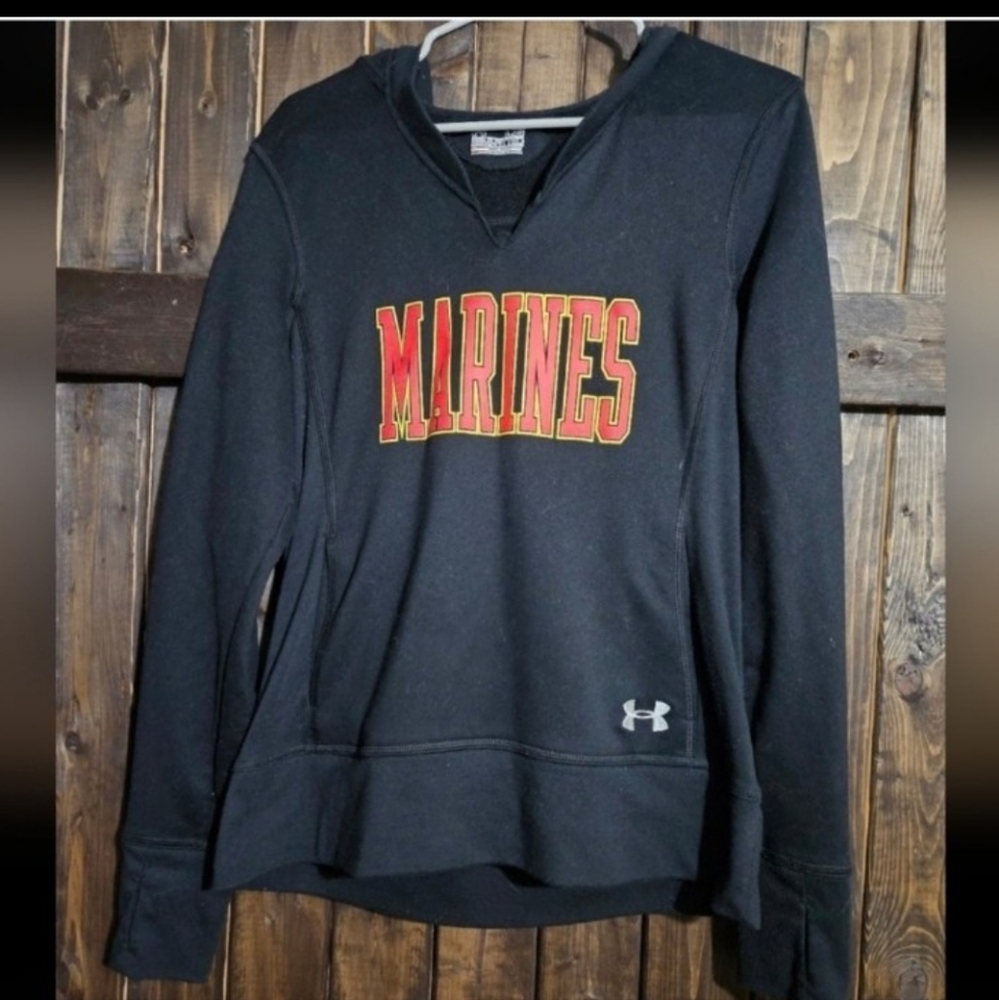 Under Armour Black Marines Hoodie